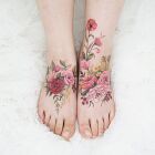 Kwiatowe stopy