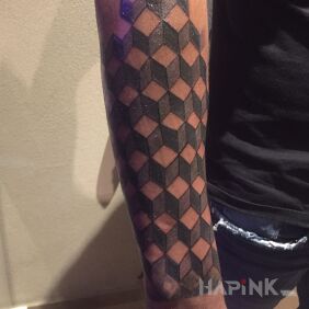 Tattoo Cover up on the wrist motif: other