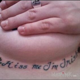 Tattoo Xd on the breast motif: sexy