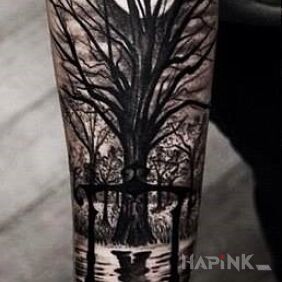 Tattoo Tatto on the forearm motif: other