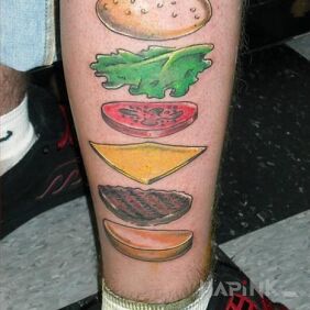 Tattoo Interesting idea on the leg motif: other