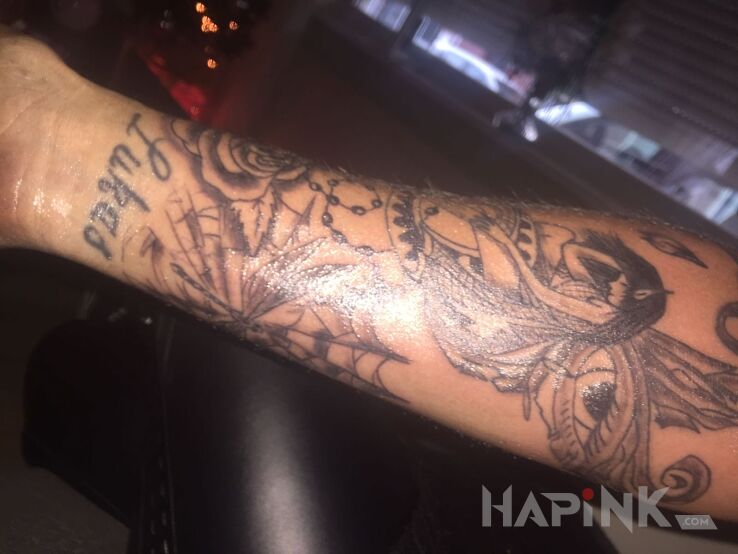 Tattoo Elfowy rekaw in other motif on the forearm