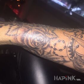 Tattoo Elf Sleeve on the forearm motif: other