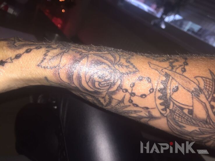 Tattoo Elfowy rekaw in other motif on the forearm