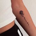 Wycena tatuażu - Wycena tatuażu małej róży