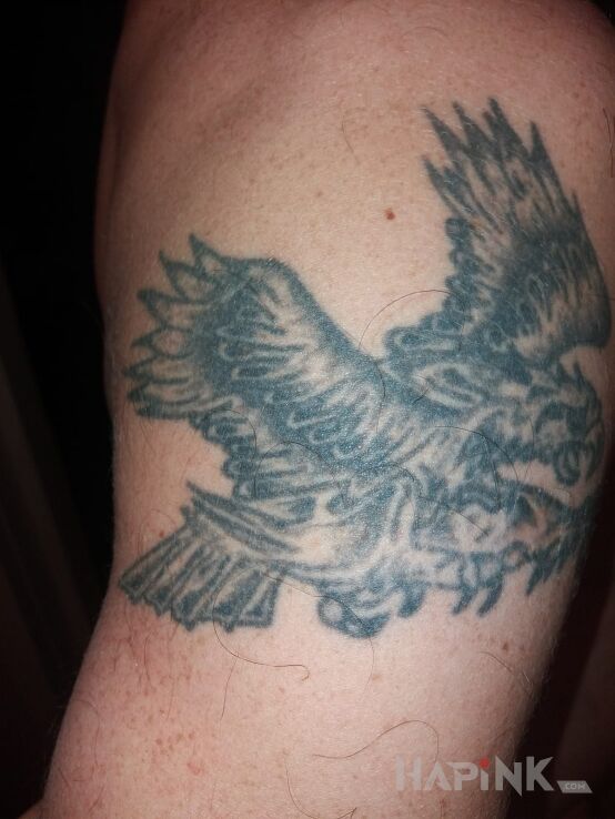 Tattoo Orzeł in animals motif on the upper arm