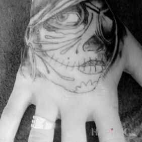Tattoo What do you guys think? on the hand motif: characters