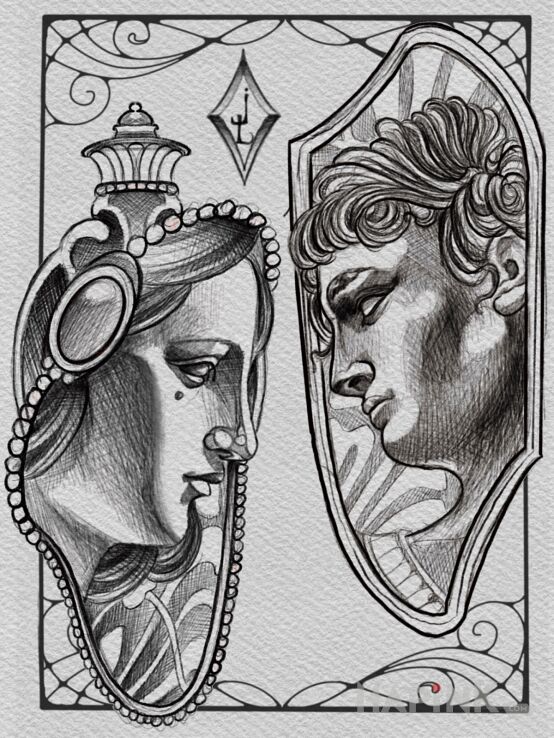 Designs twarze - neo-traditional