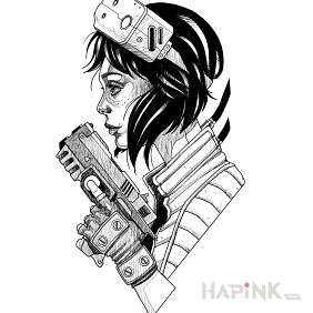 Major Motoko Kusanagi / Ghost In The Shell