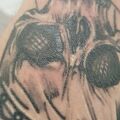 Pielęgnacja tatuażu - Miejscami dziwny naskórek