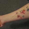 Pomoc - Jak poprawic tatuaz z kwiatami