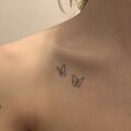 Wycena tatuażu - ile za takie motylki