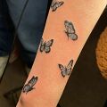 Wycena tatuażu - Ile za takie motylki
