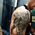 Pomysł na tatuaż - Kontynuacja wzoru nordyckiego