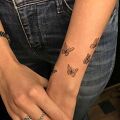 Wycena tatuażu - Ile za taki tatuaż (motylki)