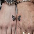Wycena tatuażu - Wycena tatuażu- motyl, dwie osoby.