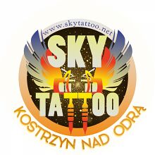 Logo Studio Tatuażu SKY Tattoo Kostrzyn