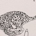 Wycena tatuażu - Gepard