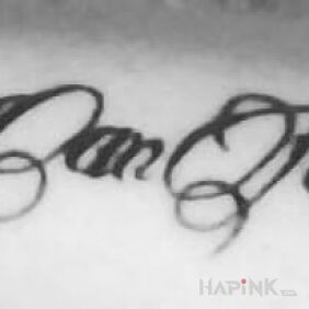 Tattoo Only God Can Judge Me on the forearm motif: religious