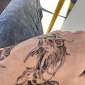 Nieudany tatuaż - problem z wyglądem tatuażu w 2 tyg gojenia