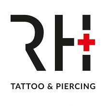 Logo Studio Tatuażu RH+ tattoo studio