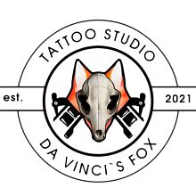 Logo Studio Tatuażu Da Vinci’s Fox Tattoo Wrocław