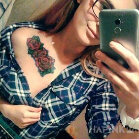Tattoo Roses in all their glory ;) on the collarbone motif: flowers
