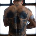 Wycena tatuażu - Cena za czaszkę na całe plecy