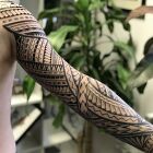 Tatuaż w stylu Polinezyjskim