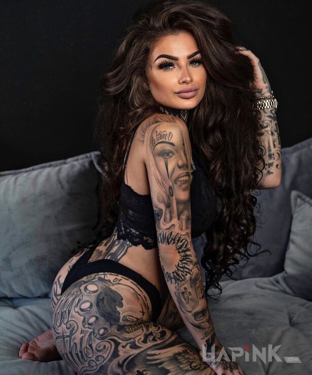 Tattoo Czupryniasta in black and gray motif and realistic style on the forearm
