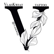 Logo Artysty Tatuażu VladKwiat
