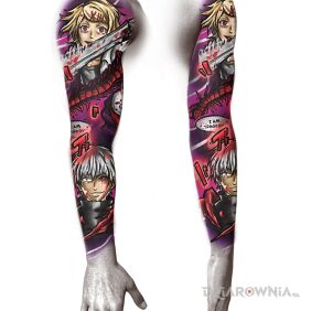 Anime sleeve! Rękaw od Sonii