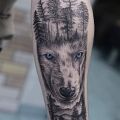 Pomysł na tatuaż - Jak pociągnąć całą rękę od wilka na przedramieniu