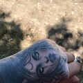 Pomysł na tatuaż - Co na zgięciu ręki od zewnętrznej strony