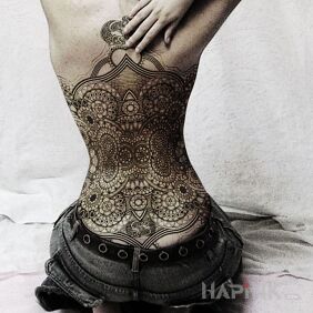 Tattoo Corset on the back motif: other