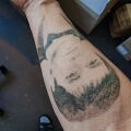 Pomysł na tatuaż - Co na zgięciu ręki od zewnętrznej strony