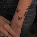 Wycena tatuażu - małe tatuażyki ręka i kark