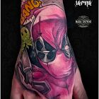 Deadpool tatuaż