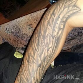 Tattoo Forearm wing on the forearm motif: other