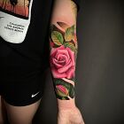 Tatuaż róże