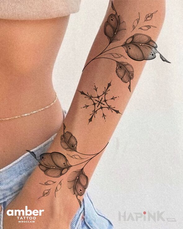 Designs studio tatuażu amber tattoo wrocław - contour / linework