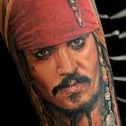 Jack Sparrow portret.