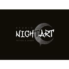 Logo Studio Tatuażu NightArt Tattoo & Laser