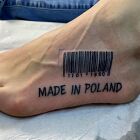 Tattoo na stopie