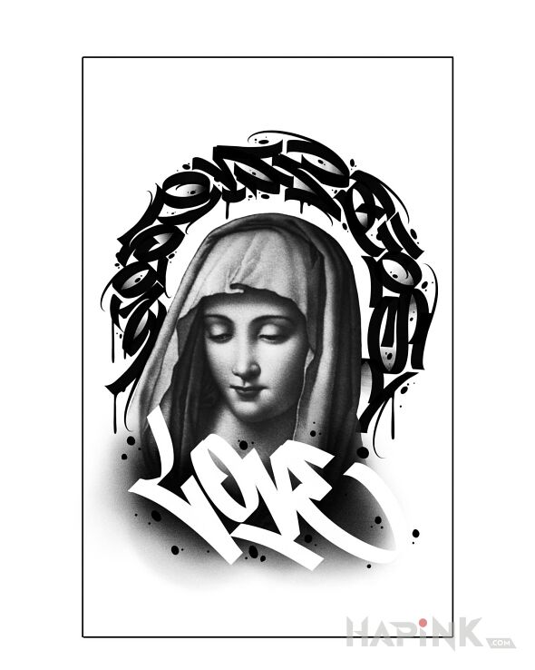 Designs wolny wzór - blackwork / blackout