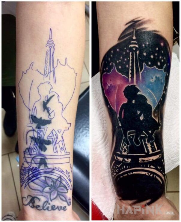 Tattoo Nazwę podajcie sami in characters motif on the forearm