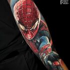 Spiderman Marvel Tattoo Sleeve