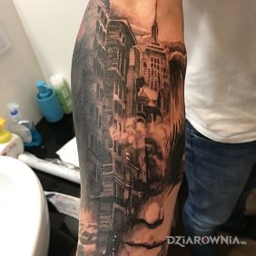 Tatuaż Rękaw na przedramieniu motyw: rękawy