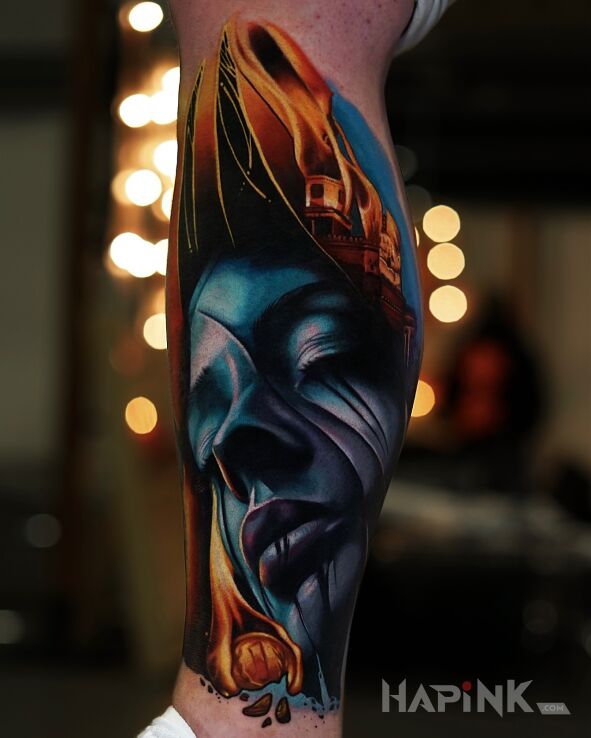 Designs realistic color tattoo - realistic