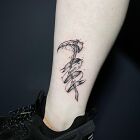 Scythe memento mori calf ribbon